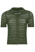 PQ Swim Olive Lee Crochet Top